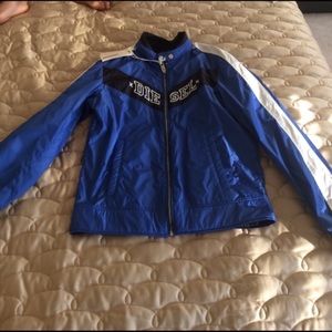 Diesel windbreaker moto jacket size m